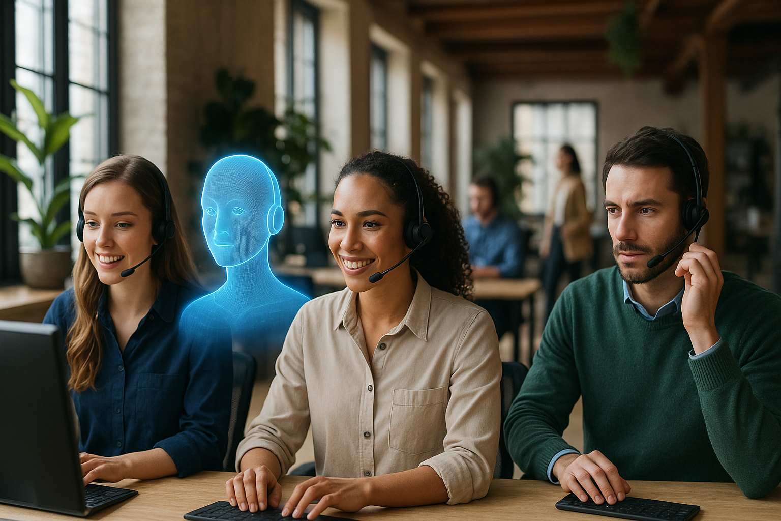 Use Case: AI-VoiceBot als erster Helfer im Kundendialog